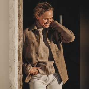 New With Tags: Buck Mason Felted Wool Field Shirt